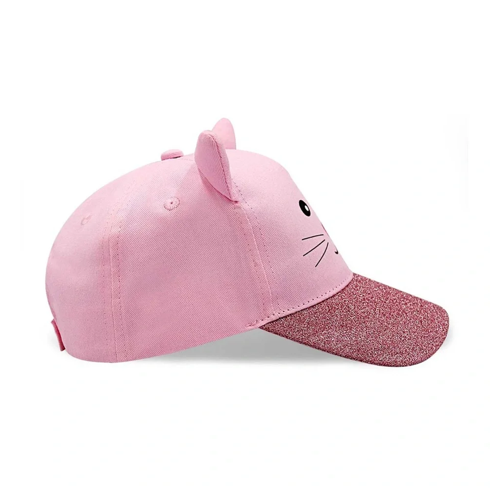 Girl’s Pink Cat Hat